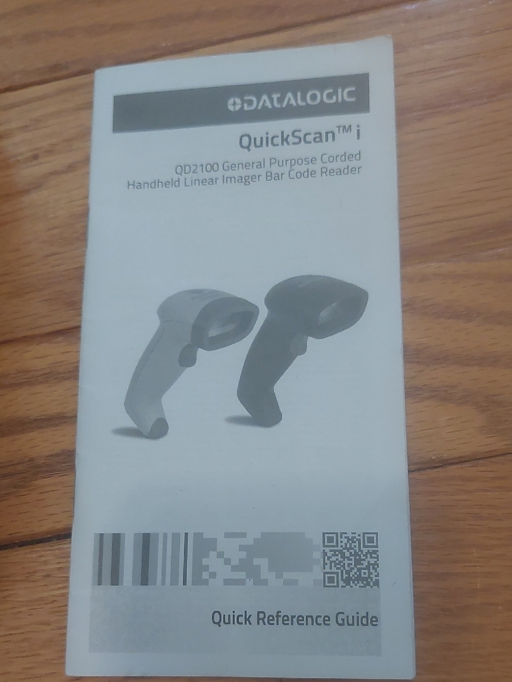 QuickScan Handheld Barcode Scanner - Black - Picture 2 of 4